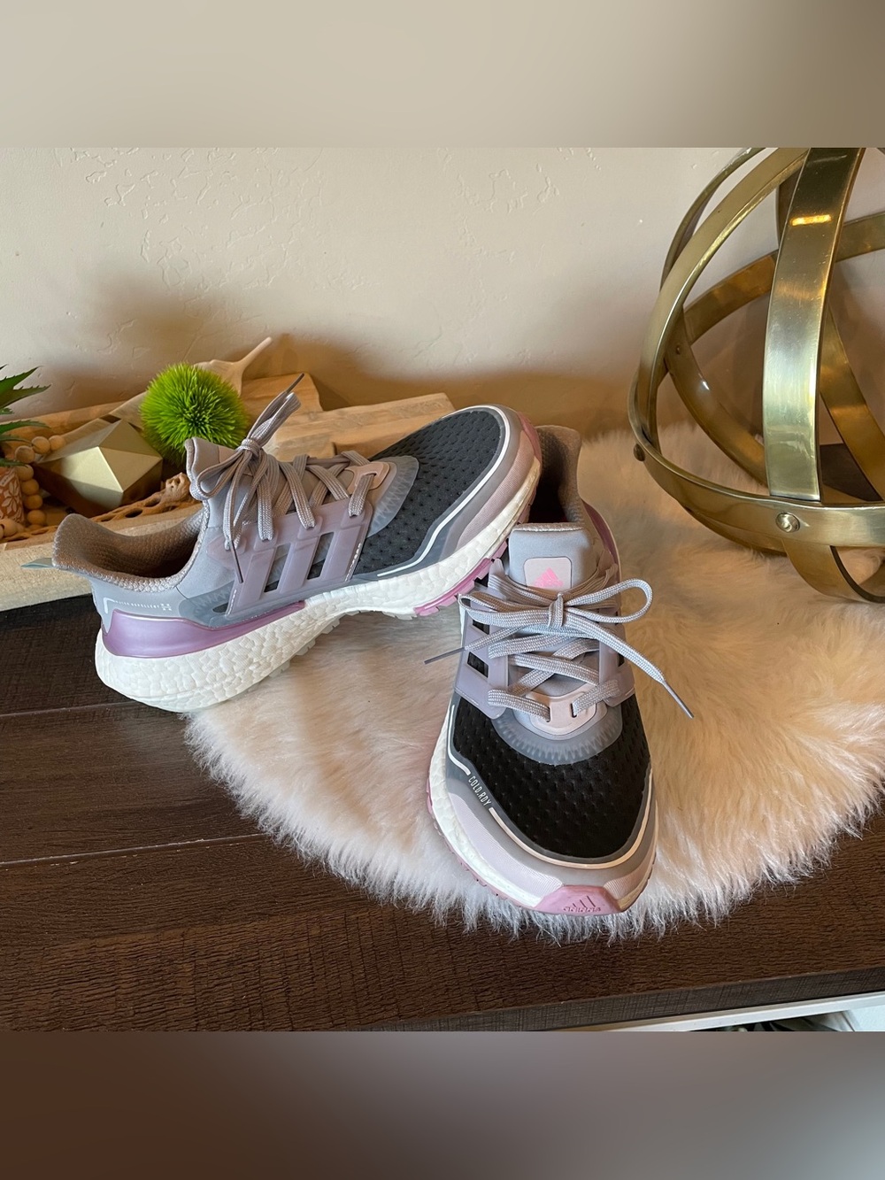 Adidas UltraBoost Cold Rdy Halo Silver Ice Purple Womens 7.5 Sneaker S23908